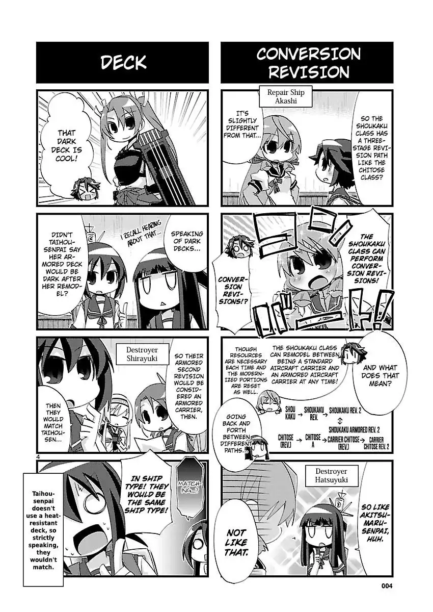 Kantai Collection - Kankore - 4-koma Comic - Fubuki, Ganbarimasu! Chapter 107 4